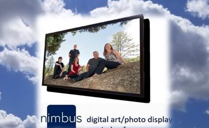 Showcase your favorite images on Nimbus digital art display!